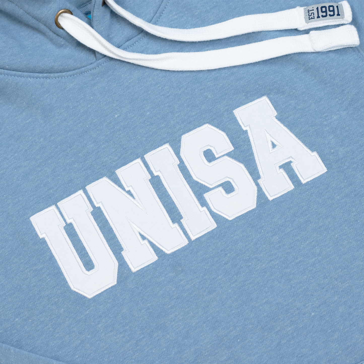 Roo Hoodie in Sky Blue - UNISA Block Logo