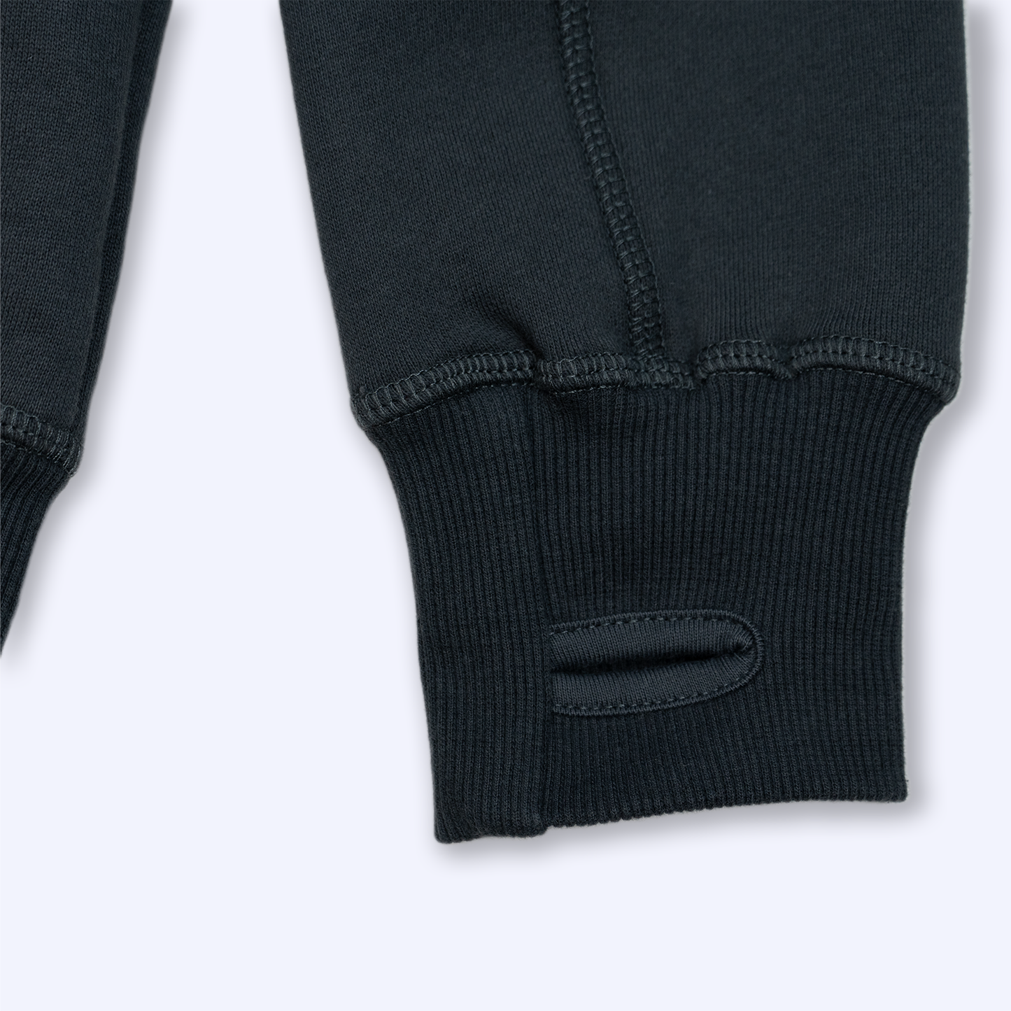 Premium Zip hoodie in Charcoal - Traditional Logo