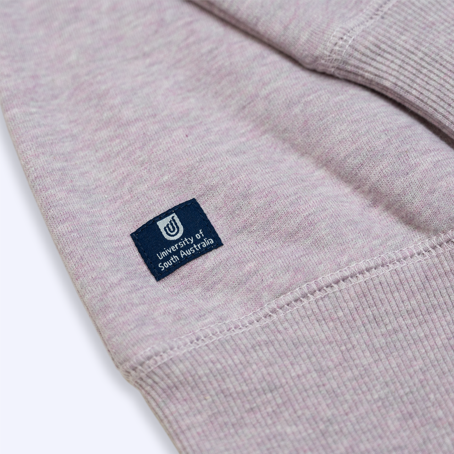 Crew Neck Jumper in Jacaranda- UNISA Block Logo