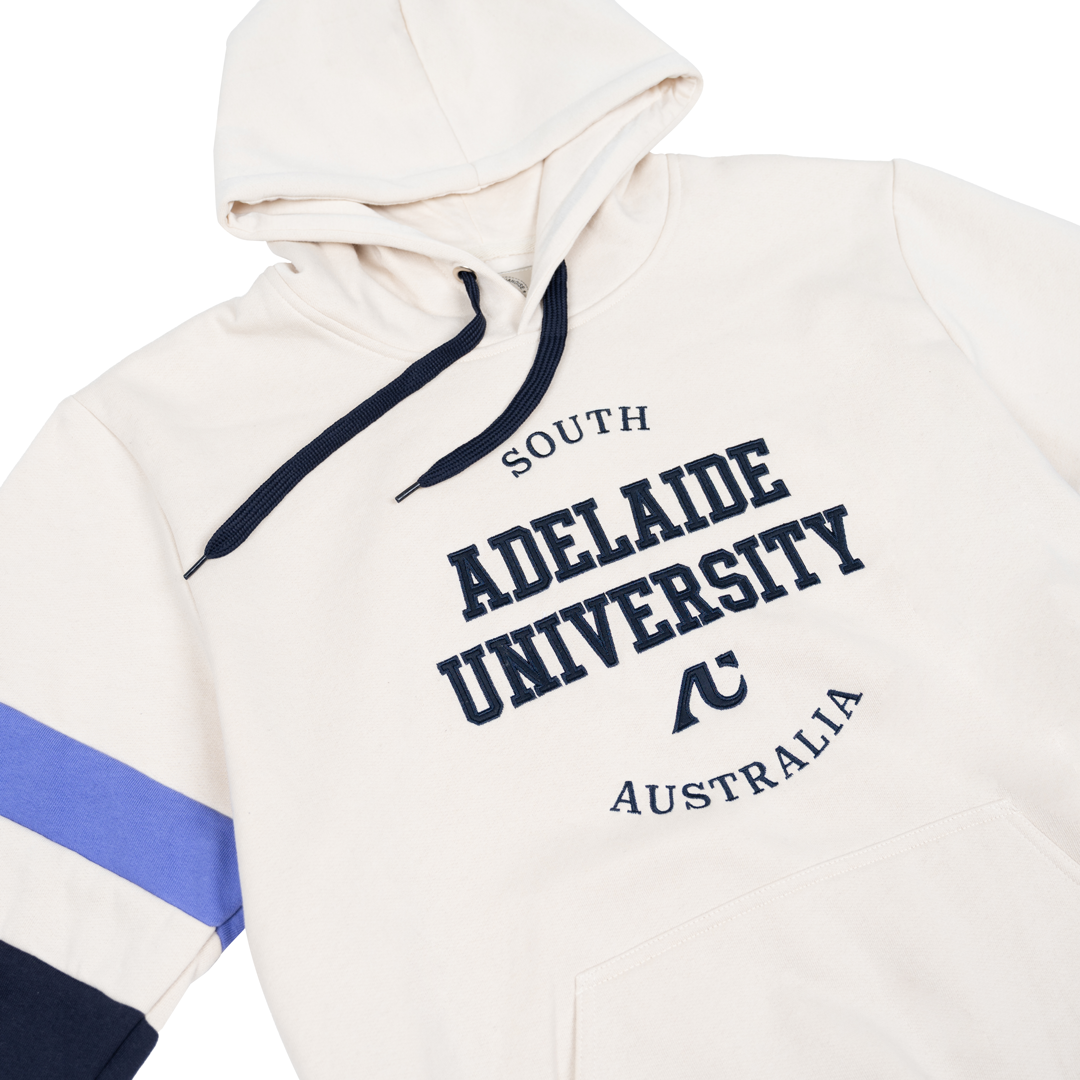 Adelaide University Panel Hoodie- Limestone