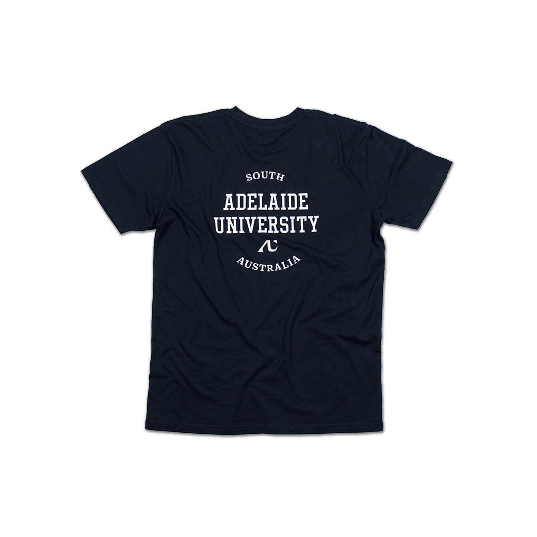 Adelaide University Women's Maple Tee in Navy