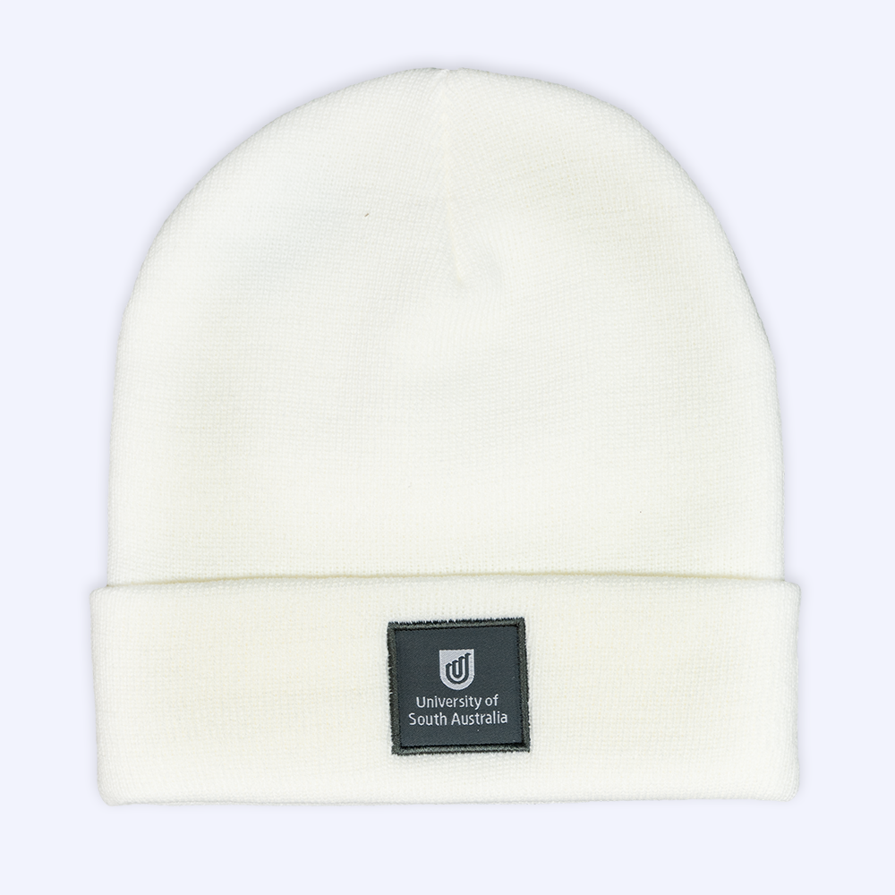 UniSA Beanie in White