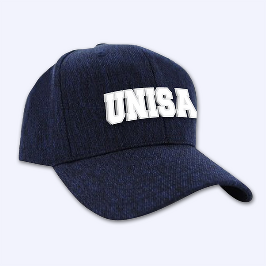Cap in Marble Navy - UNISA Logo