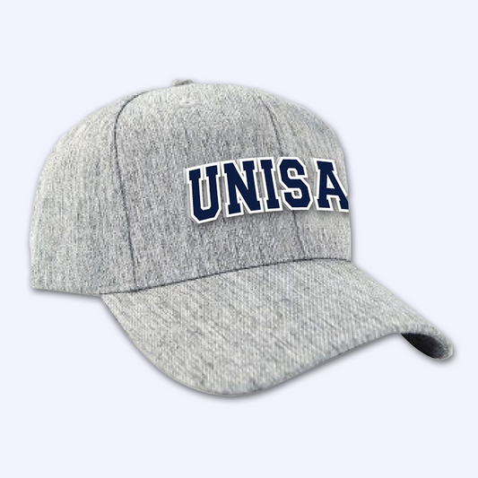 Cap in Marble Grey - UNISA Logo