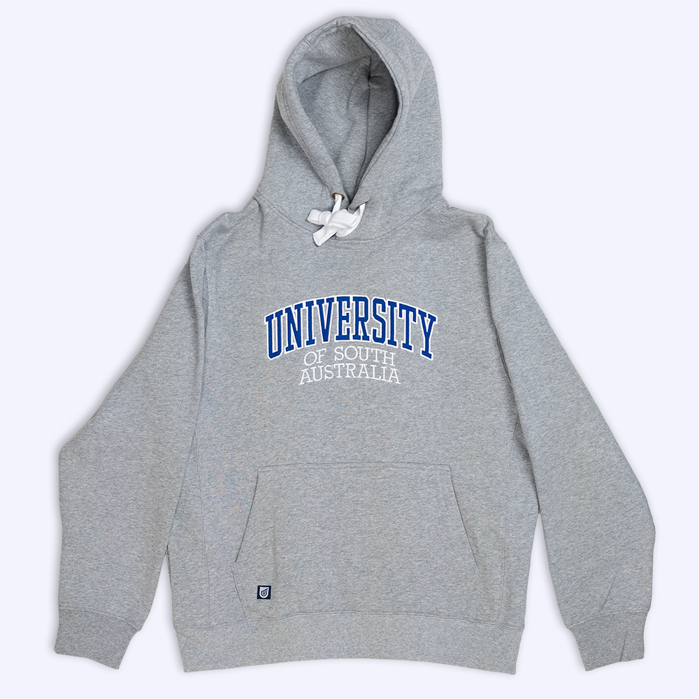 Roo Hoodie in Grey Marle- Varsity Logo – USASA Shop