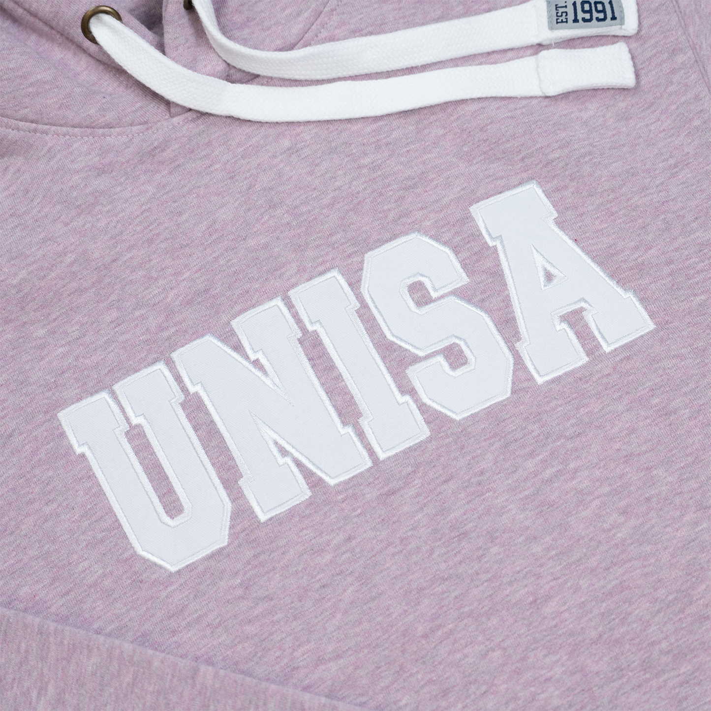 Roo Hoodie in Jacaranda - UNISA Block Logo