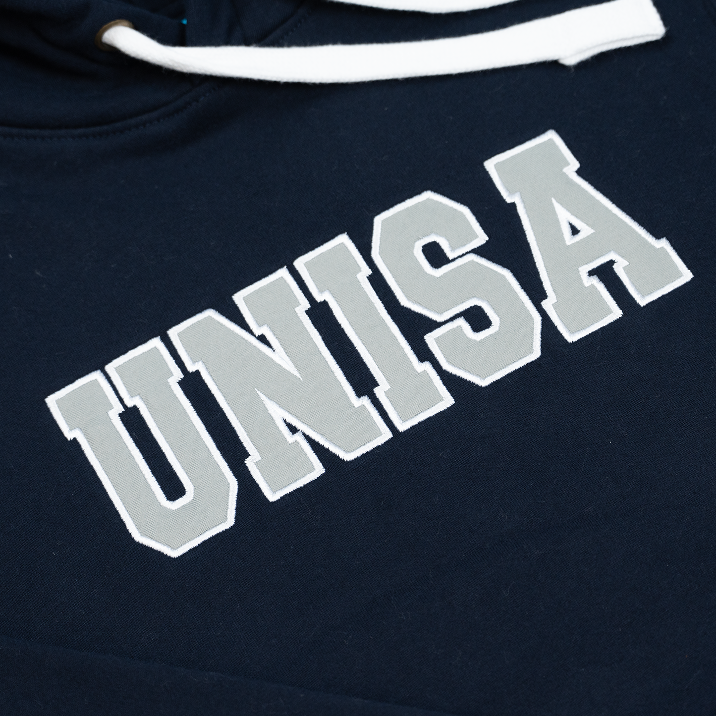 Roo Hoodie in Navy - UNISA Block Logo