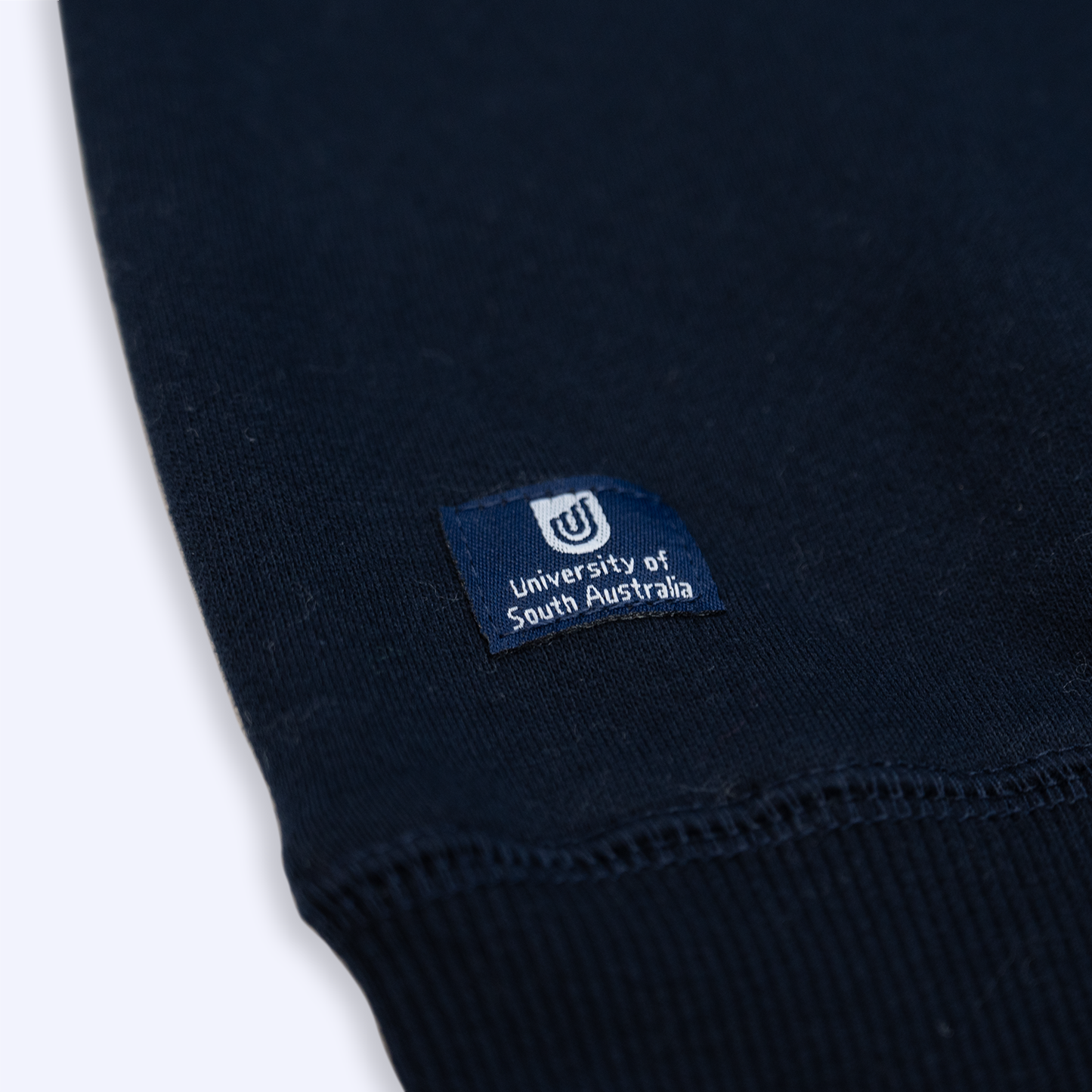 Crew Neck Jumper in Navy- Traditional Logo