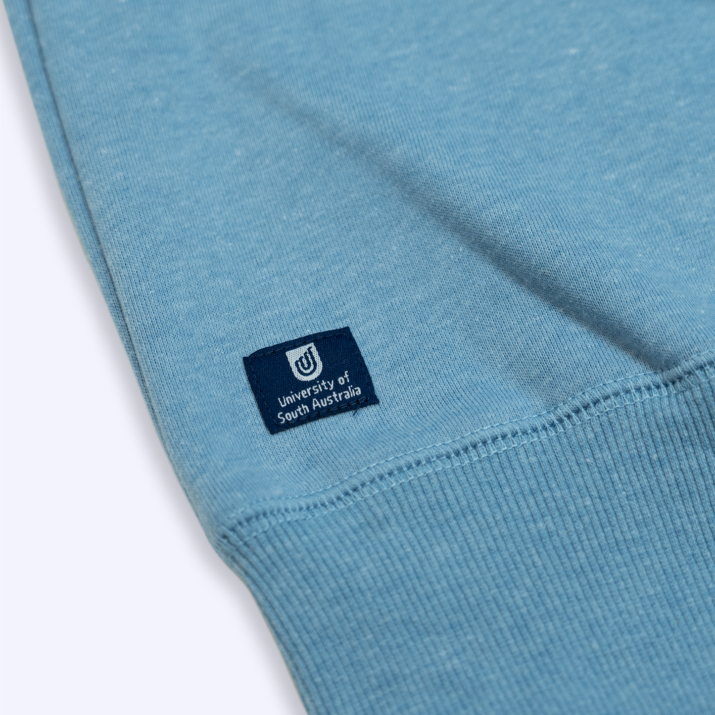 Crew Neck Jumper in Sky Blue- Traditional Logo