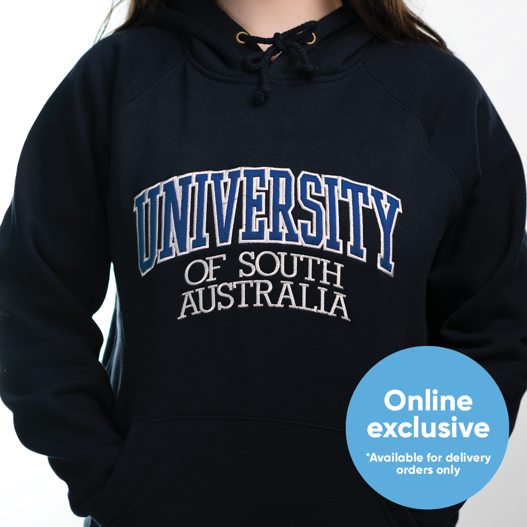 Basic Varsity Hoodie- Women's Navy