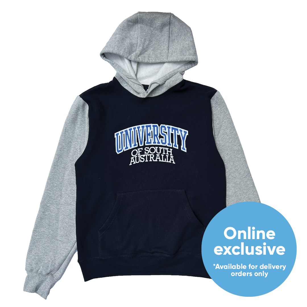 Basic 2 Colour Varsity Hoodie